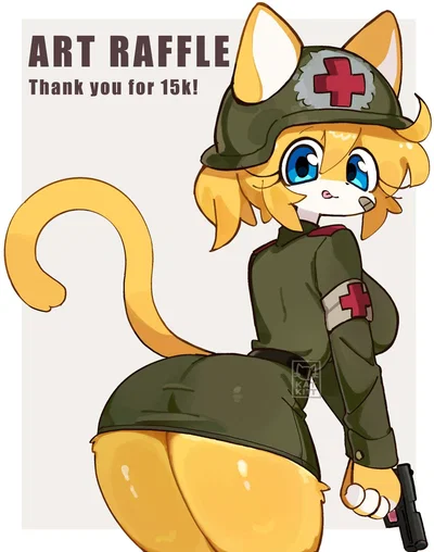 ⋆ ̊࿔ Katieθρ ̊⋆ | Catgirl Combat Medic on the battlefield