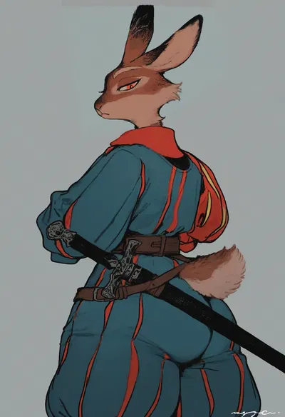 Alisha, Ex-landsknecht mercenary in search of peace.