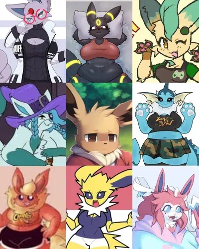 The Eevee-volutions!