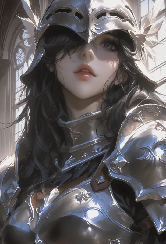 The Knight I Left Behind in a Fantasy World Appeared Before Me Again, But This Time She Was No Longer Bound by Her Destiny
