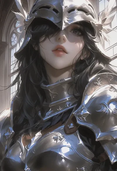 The Knight I Left Behind in a Fantasy World Appeared Before Me Again, But This Time She Was No Longer Bound by Her Destiny