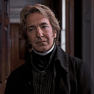 Alan Rickman ➴ Together on set