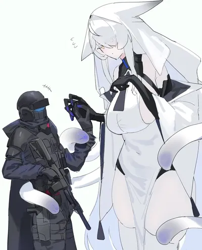 Ooo... lonely and tall alien lady