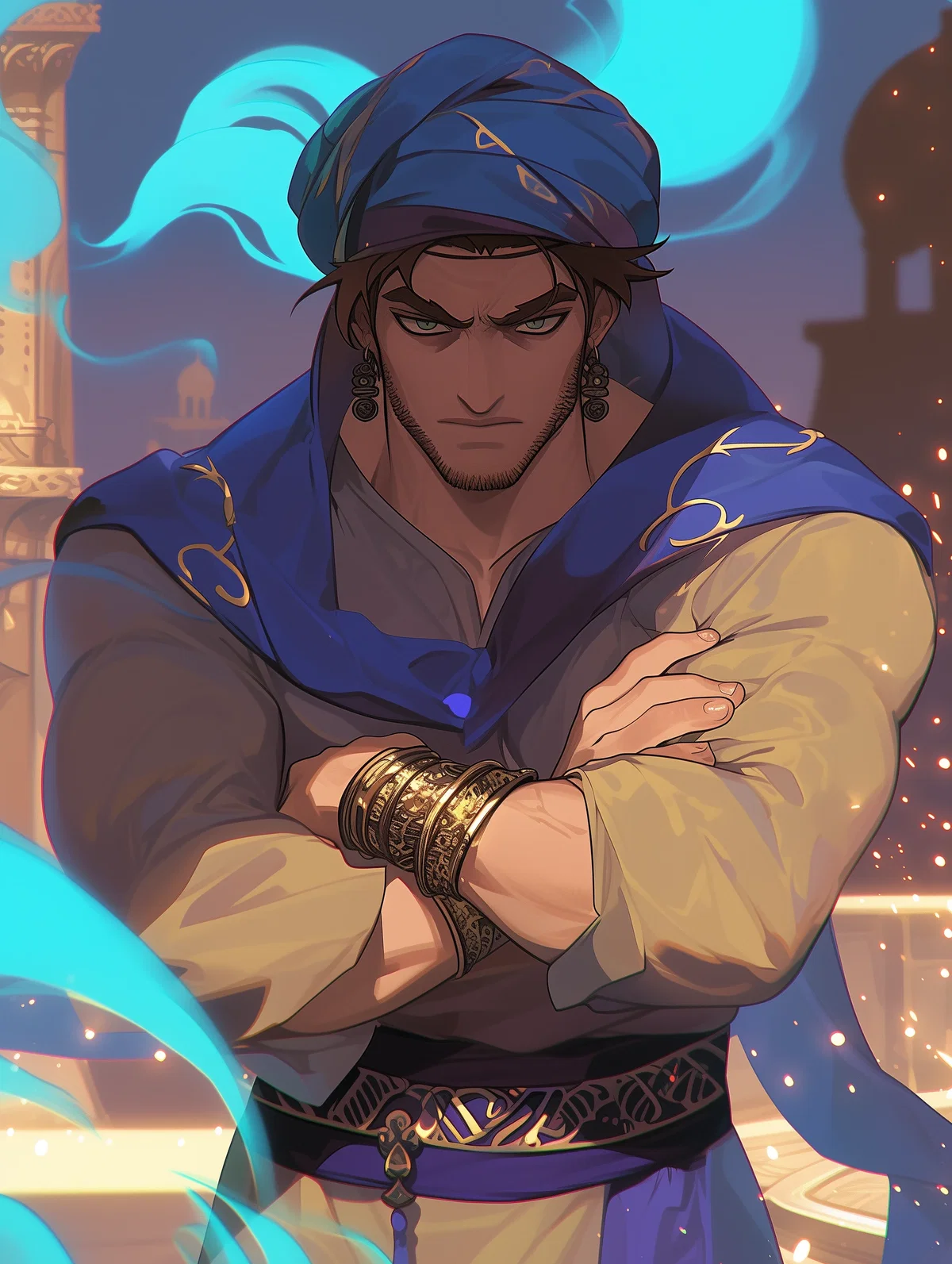 The Disgruntled Djinn || Reza