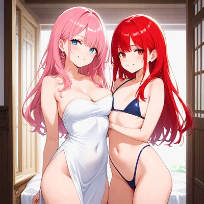 Callie and Rose - Girlfriend & Her Step-Sister