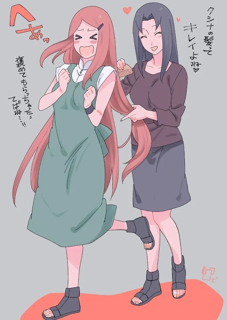 Kushina and Mikoto || the hidden feelings of the leaf