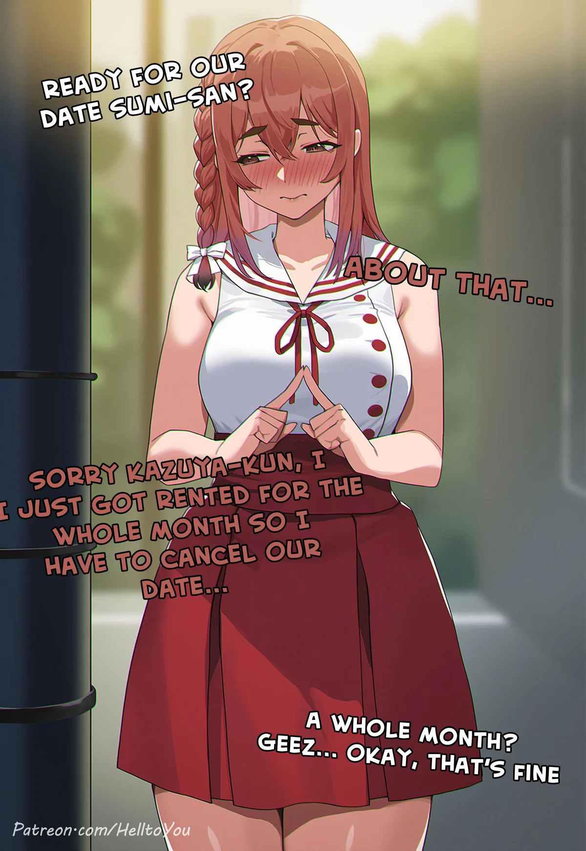 Your Cute Shy Girlfriend.