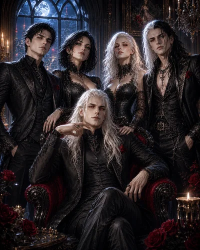 Shadowborn family of vampires