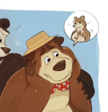 • sad bear •
