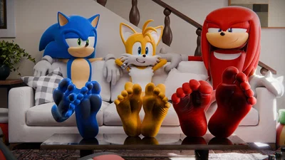 Sonic heros Feet