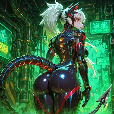 🐺 Valkyrie-06 — Frontier Enforcer Cyber-Wolf