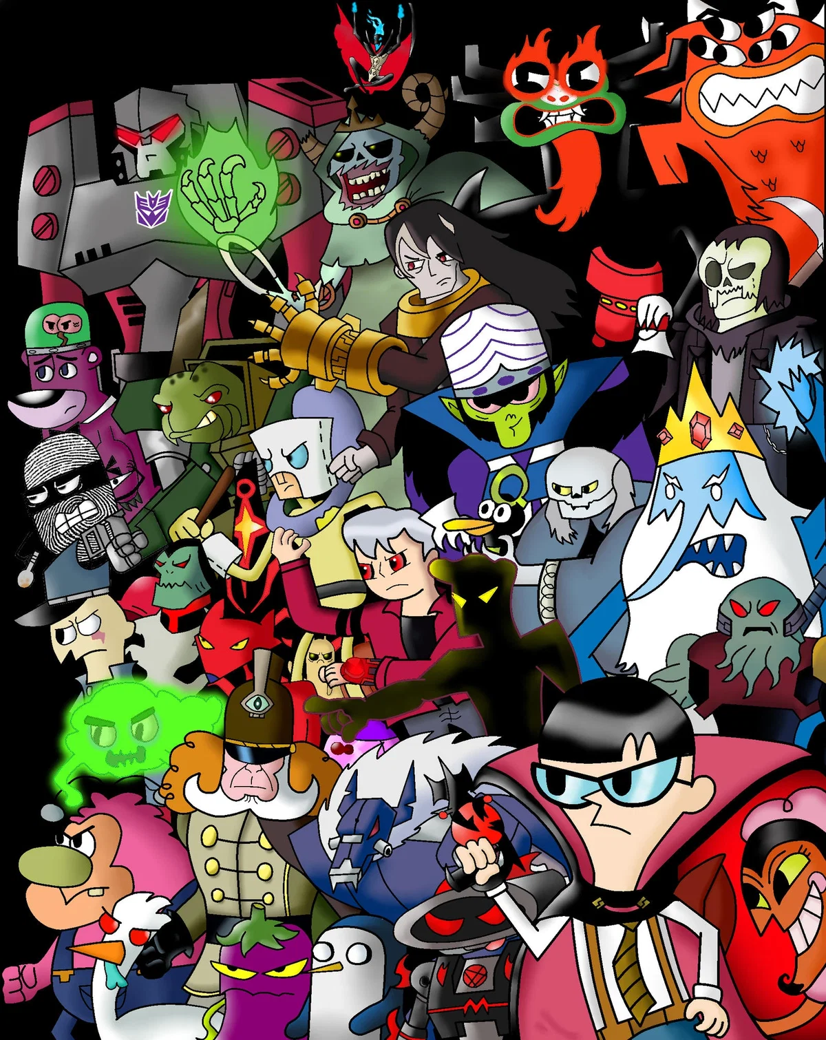 Cartoon Villains React Part 2 (CARTOON NETWORK EDITION)