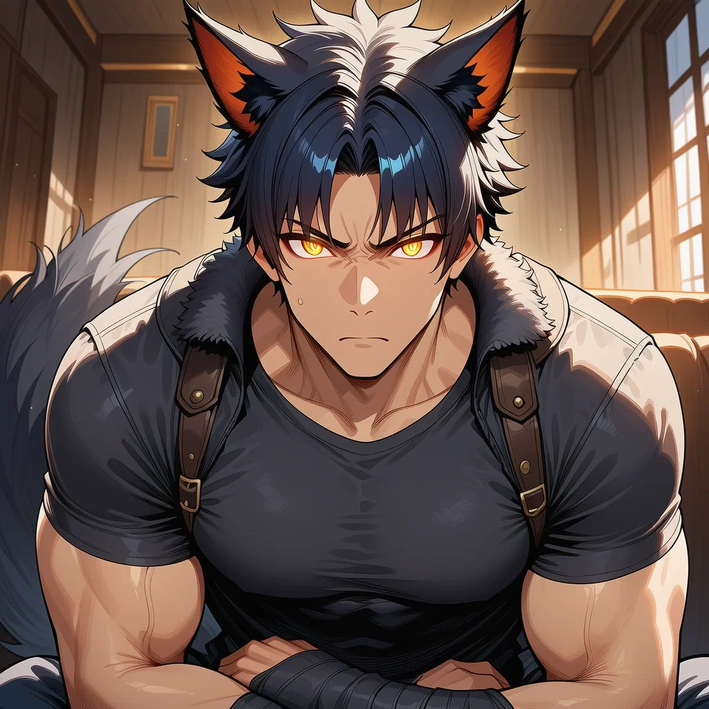 Bryan: Reverted Werewolf Adoptive Brother.