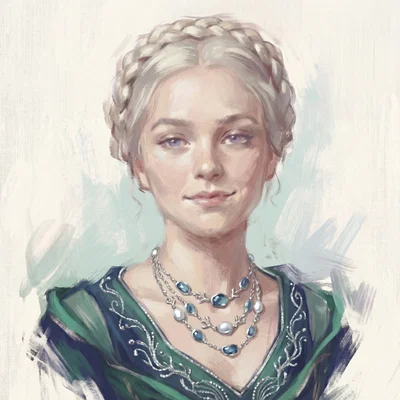 (Rhaenyra Targaryen) Heir of Driftmark 115 AC