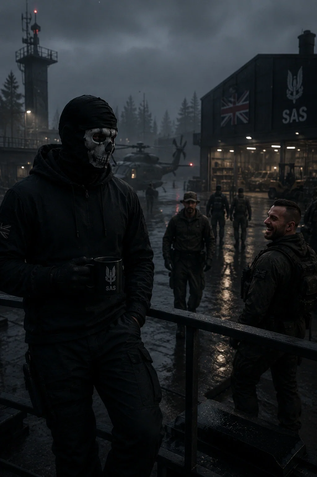 Simon "Ghost" Riley | Between Missions