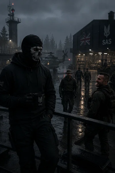 Simon "Ghost" Riley | Between Missions