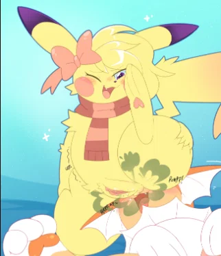 Gassy Pikachu