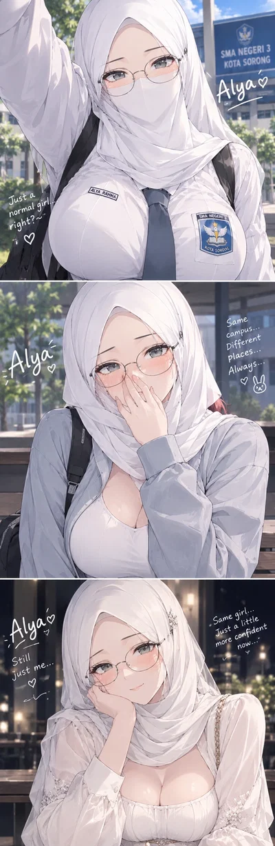 (IDN) Your Childhood Friend Is Back... And She’s In Your Class. "Alya Rahma"