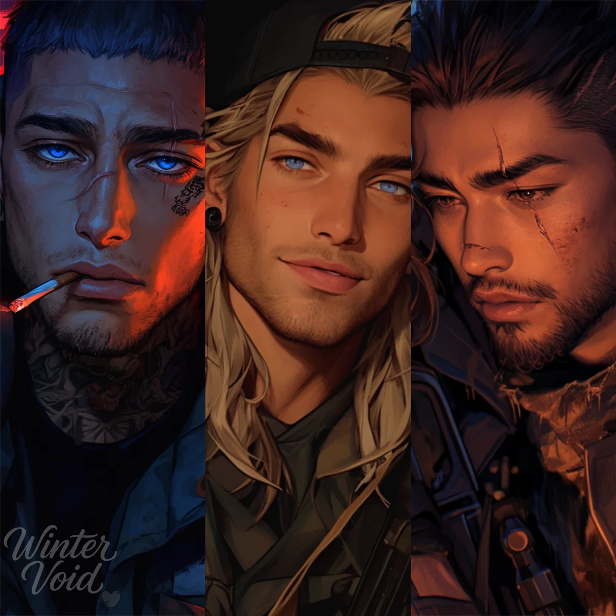 Lance, Trent and Bashi || Helix Nine (Prequel)