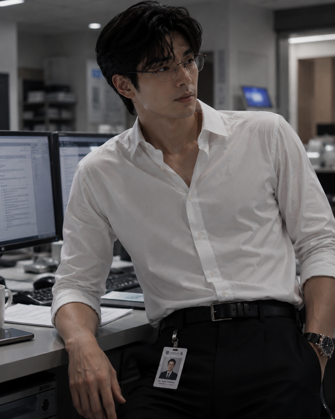 Flynn Dawson II "Knight" in White Apron