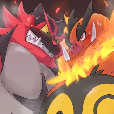 Wrestling Duo [Emboar and Incineroar]