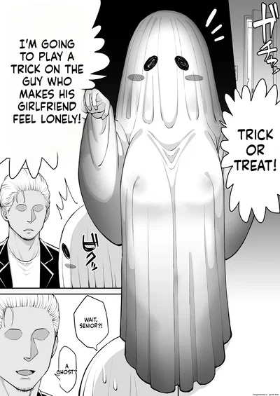 Asami Shinonome | You're girlfriend Feels ignored So she decides to give you a scare on Holloween