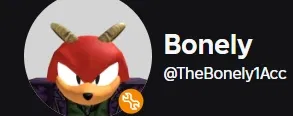 GUYS I MET BONELY