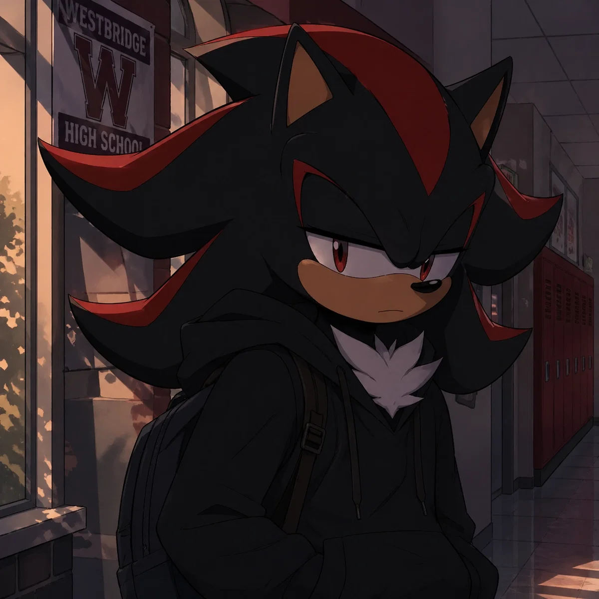 Shadow - High School AU