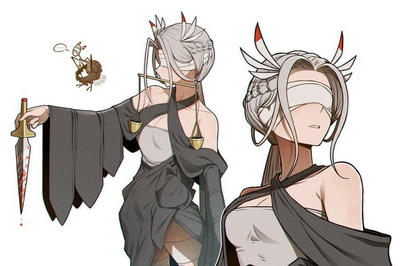 Judgment bird the eldest of the 3 sisters 