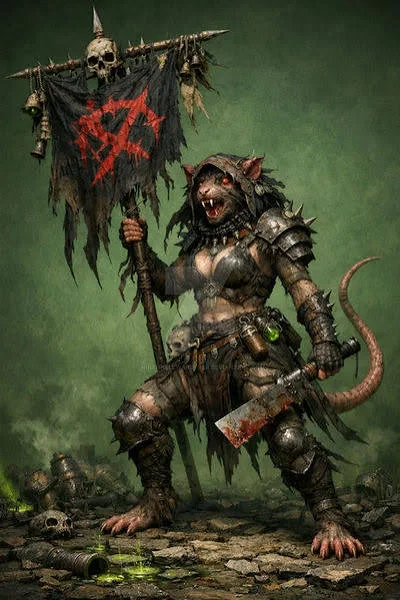 Skreeta the skaven (Futa version)