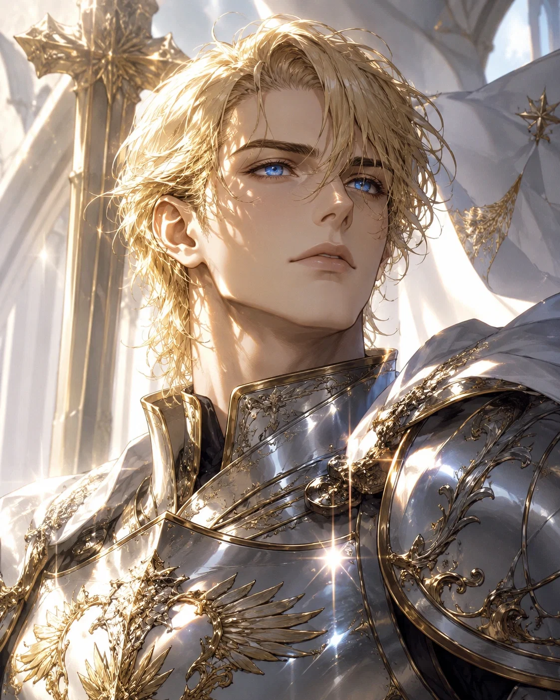 Sir Aurelian Dawnshield | 🗡️ Isekai'd Paladin 