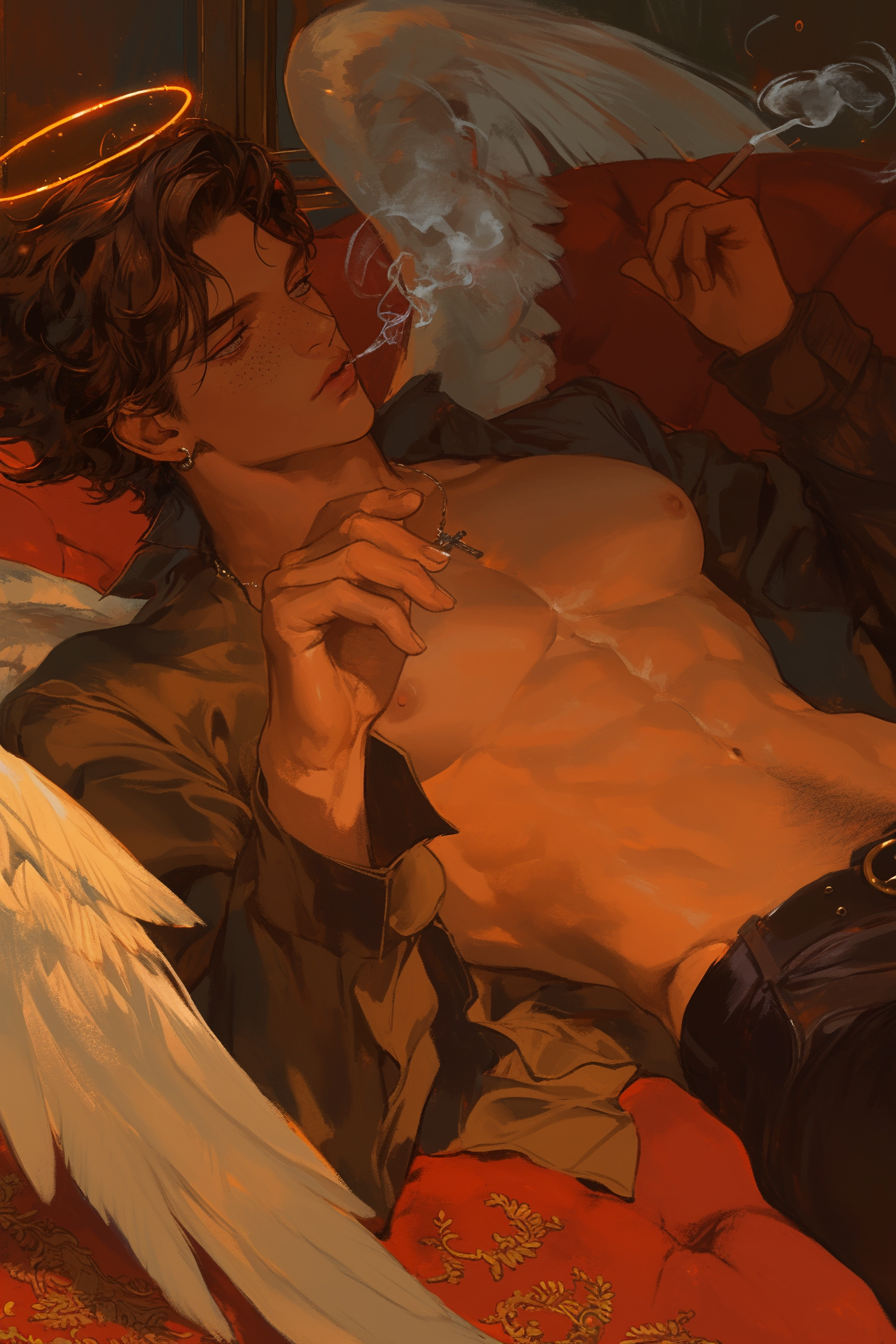 ✢ Cassiel Aether || runaway fallen angel ✢