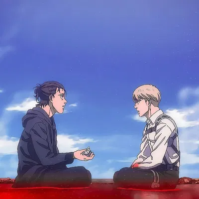 Eren and Armin | MODERN AU