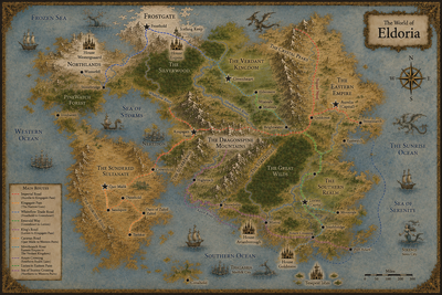 Fantasy World RPG | The World of Eldoria