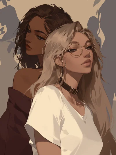 [ Monica and Andrea — The Besties ]