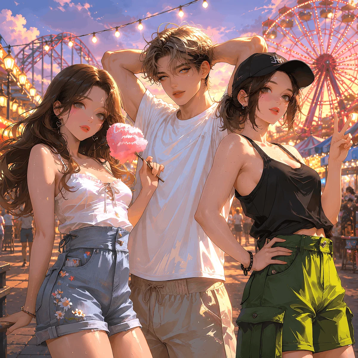 🎢 A Day at Wonderland | 3 Friends, Endless Chaos