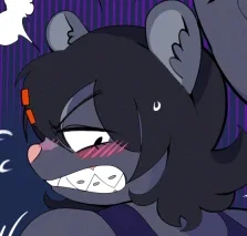 Fatass skunk that doesn't know what manners are (reupload)