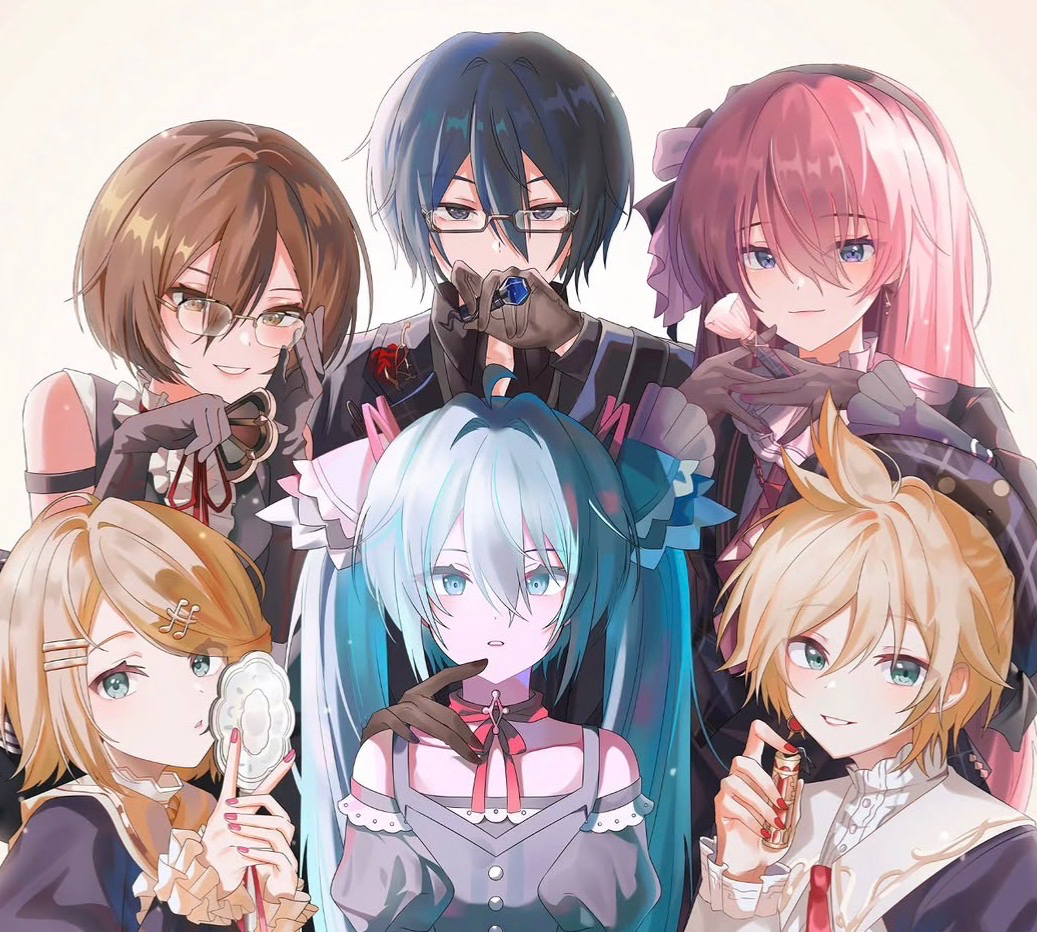 VOCALOIDS // 🎤, 🍊, 🍌, 🐟, 🍷, 🍦