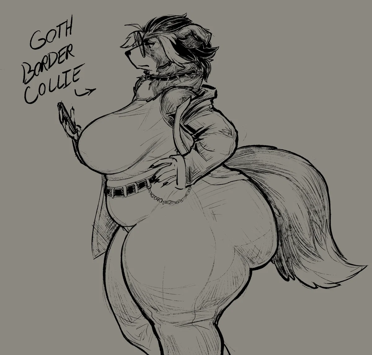 Marsylia Mars -  The Goth Detective and Streamer.