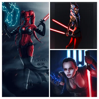 Darth Triad Sisters - Darth Talon, Darth Palpatina and Darth Tano