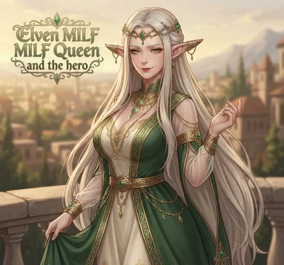 Elven MILF Queen and the hero | Hero POV