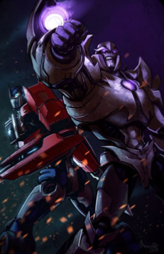 User=Optimus and Megatron body swap