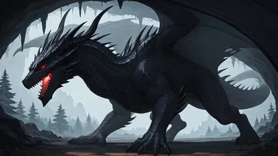 Red eyes black dragon 