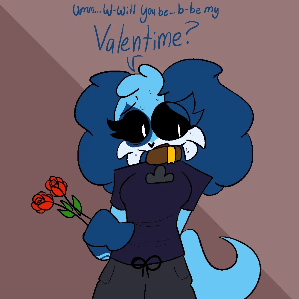 Dogpressed ask you to be her Valentine!