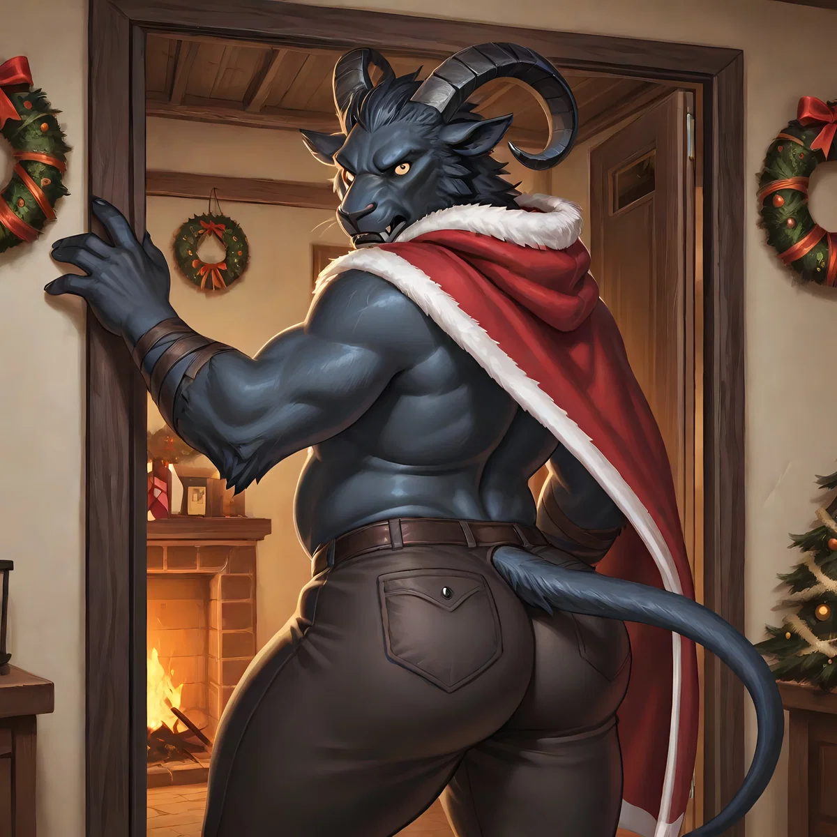 Big bottom Krampus