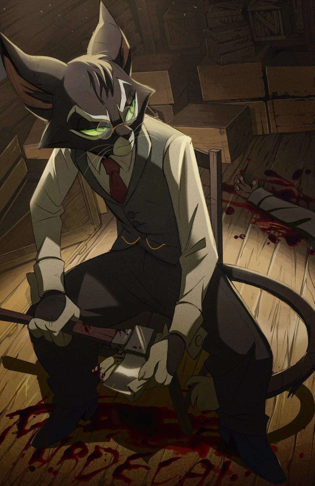 Yandere Lackadaisy | Mordecai Heller