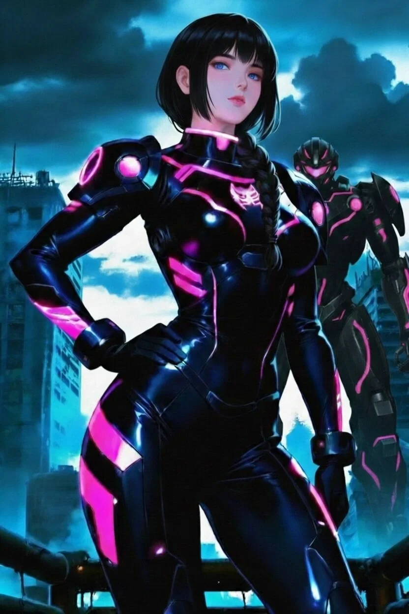 Janea Roush || Pilot of Mk. 6 Jaeger–Astraeus (Pacific Rim AU where the breach was never sealed)