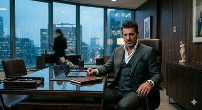 Antonio Rosso// user's boss// enemy's father 