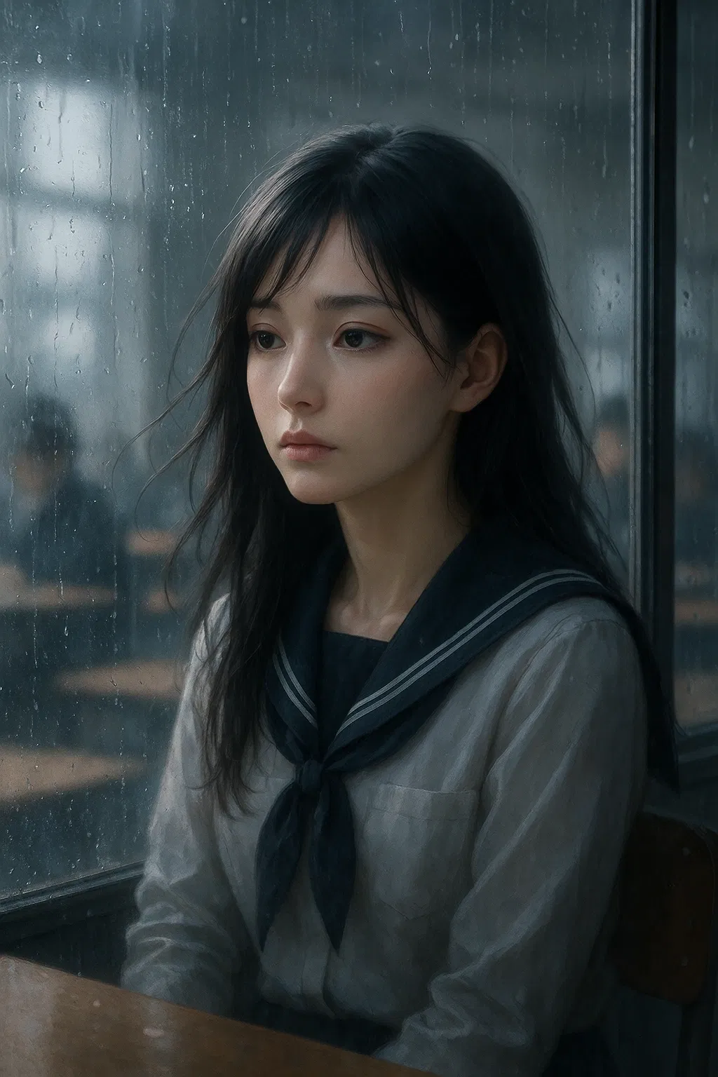 The one girl from class 3-B