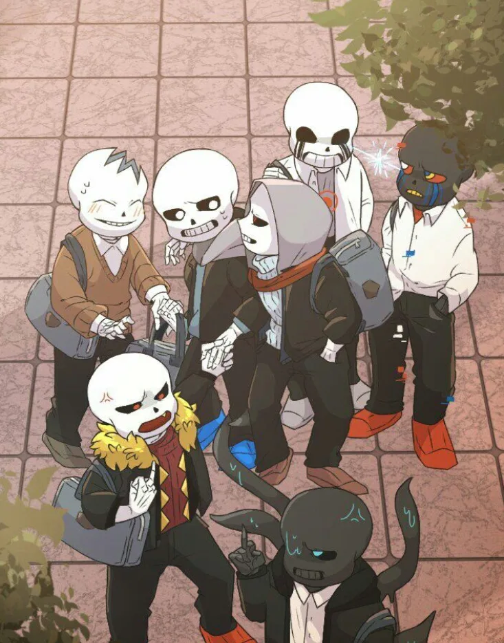 Sans AUs A/B/O